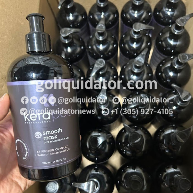Productos para el cabello por pallet, de la marca Kerapod Professional
